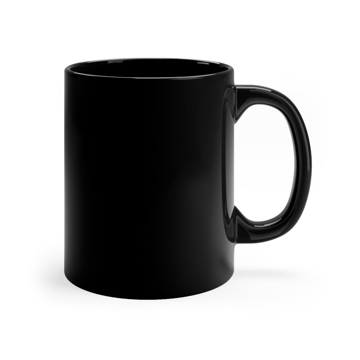 I'D Rather Be Fishing - Black Coffee Mug, 11oz-2